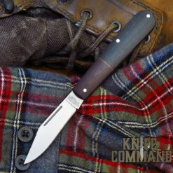 Chic Knives Store 30 Boker Barlow Integral Red / Black Micarta Slip Joint Folder Knife 111943