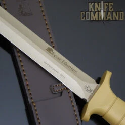 Eickhorn Solingen Boar Hunter Knife 825251C US Tan Blade Coyote Handle -Chic Knives Store EICKHORN BOAR HUNTER US TAN COYOTE BLD 47305.1536440396.1280.1280