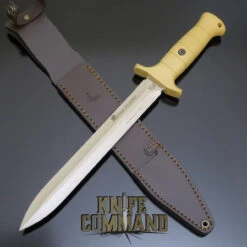 Eickhorn Solingen Boar Hunter Knife 825251C US Tan Blade Coyote Handle
