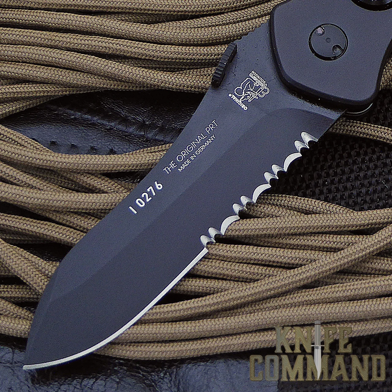 Eickhorn Solingen PRT VIII Black Tactical Emergency Rescue Knife 4 Eickhorn Solingen PRT VIII Black Tactical Emergency Rescue Knife - Image 2