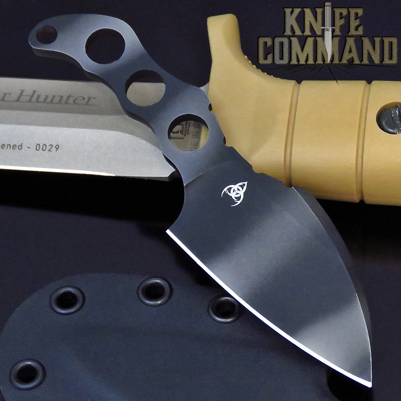 Eickhorn Solingen Urban Leaf Wharncliffe Black And Grey Camo Neck / Boot Knife 4 Eickhorn Solingen Urban Leaf Wharncliffe Black And Grey Camo Neck / Boot Knife - Image 2