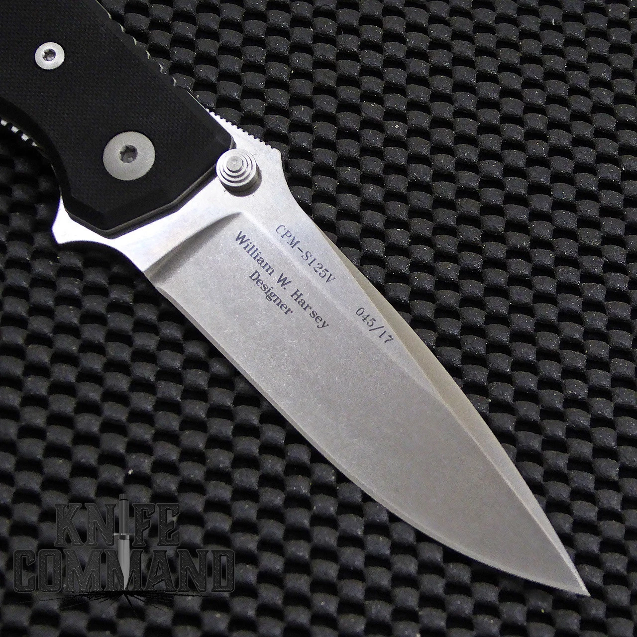 Fantoni HB 01 William Harsey Limited Edition CPM S125V G10 Combat Folder Tactical Knife 5 Fantoni HB 01 William Harsey Limited Edition CPM S125V G10 Combat Folder Tactical Knife - Image 3