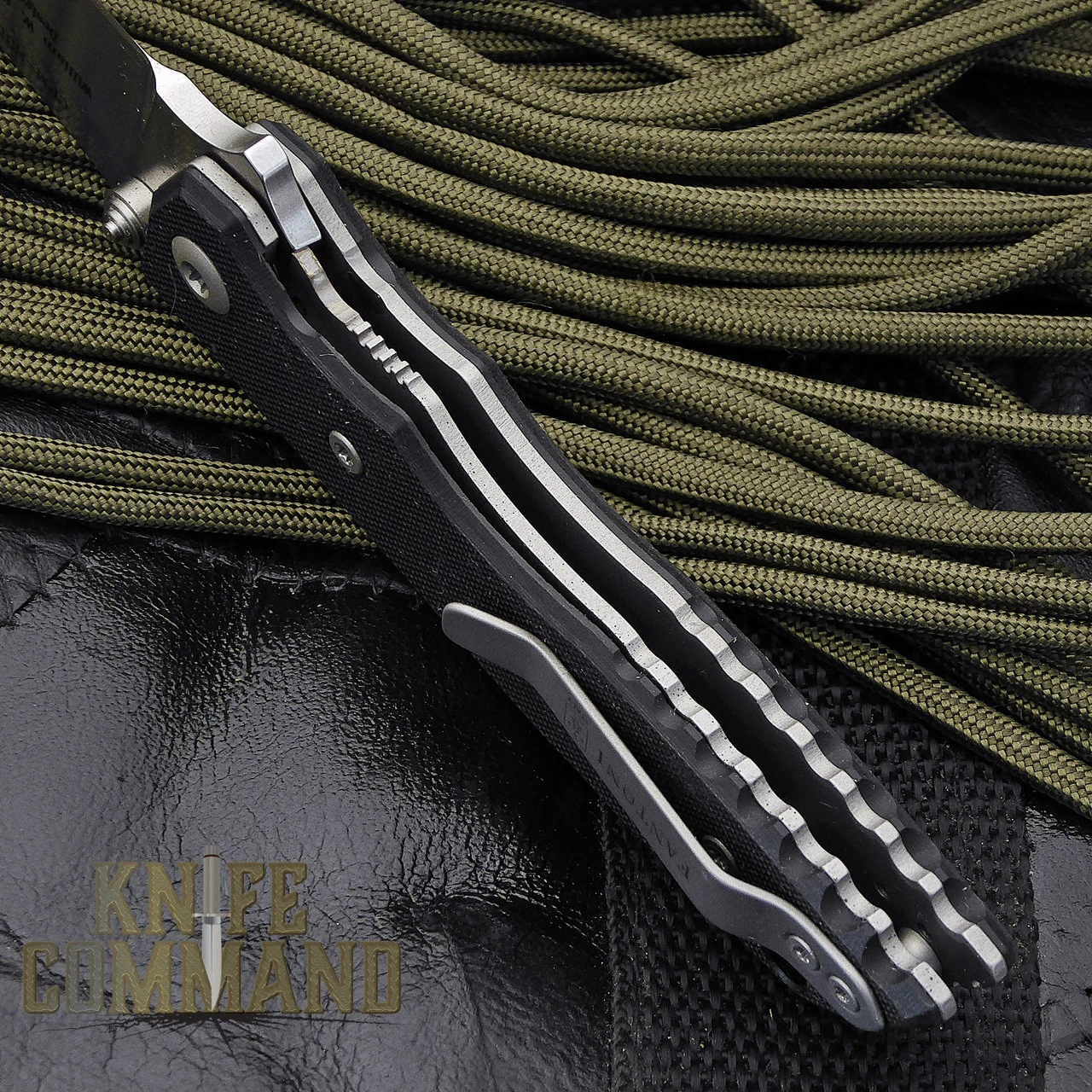 Fantoni HB 02 Black William Harsey Combat Folder Tactical Knife 7 Fantoni HB 02 Black William Harsey Combat Folder Tactical Knife - Image 5