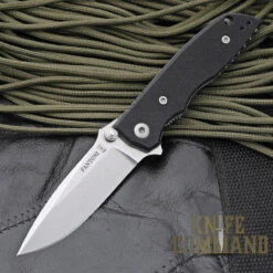 Fantoni HB 02 Black William Harsey Combat Folder Tactical Knife
