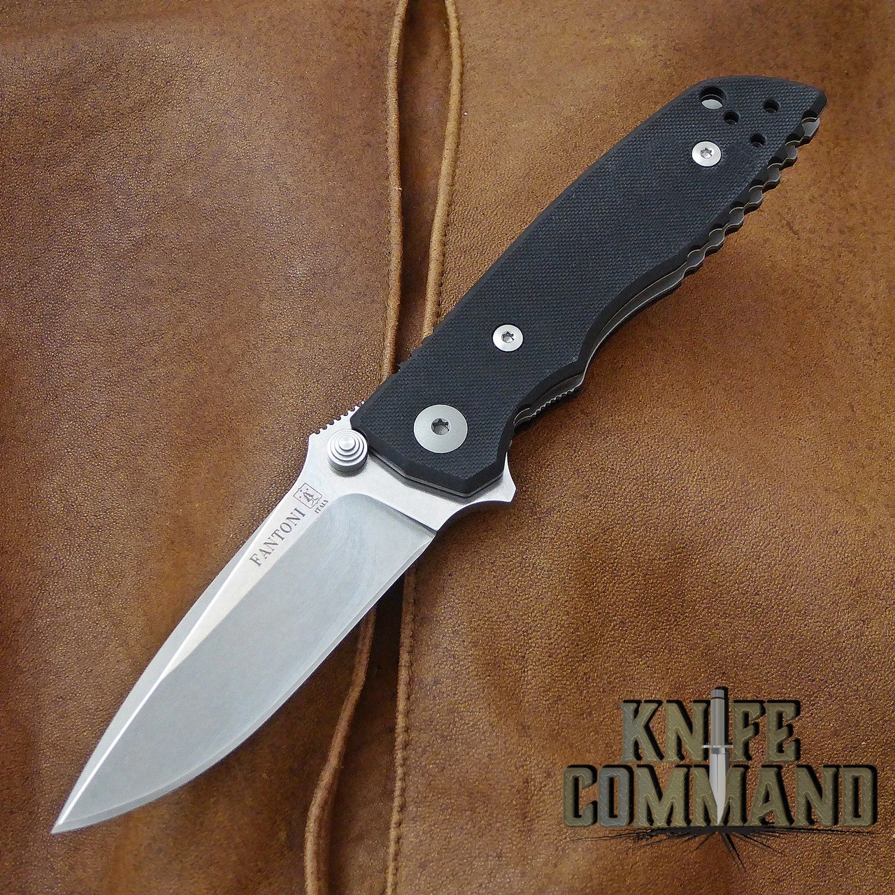 Fantoni HB 03 M390 William Harsey Combat Folder Tactical Knife Black 3 Fantoni HB 03 M390 William Harsey Combat Folder Tactical Knife Black