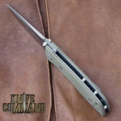 Fantoni HB 03 M390 William Harsey Combat Folder Tactical Knife OD Green -Chic Knives Store FANTONI HB 03 HARSEY FOLDER OD M390 HDLBK 22589.1525462213.1280.1280