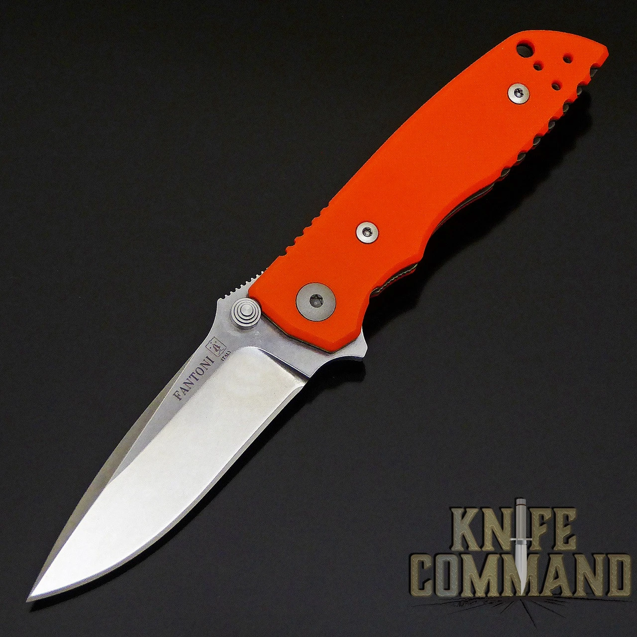 Fantoni HB 03 M390 William Harsey Combat Folder Tactical Knife Blaze Orange 3 Fantoni HB 03 M390 William Harsey Combat Folder Tactical Knife Blaze Orange