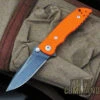 Fantoni HB 03 William Harsey Combat Folder Tactical Knife Blaze Orange S35VN Black PVD -Chic Knives Store FANTONI HB 03 HARSEY FOLDER OR PVD 18005.1552445608.1280.1280