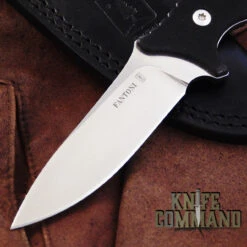 Fantoni HB Fixed Blade William Harsey Combat Tactical Knife S35VN Black Leather 9 Fantoni HB Fixed Blade William Harsey Combat Tactical Knife S35VN Black Leather -Chic Knives Store FANTONI HB FB BLK LEATHER BLD 76884.1520113713.1280.1280