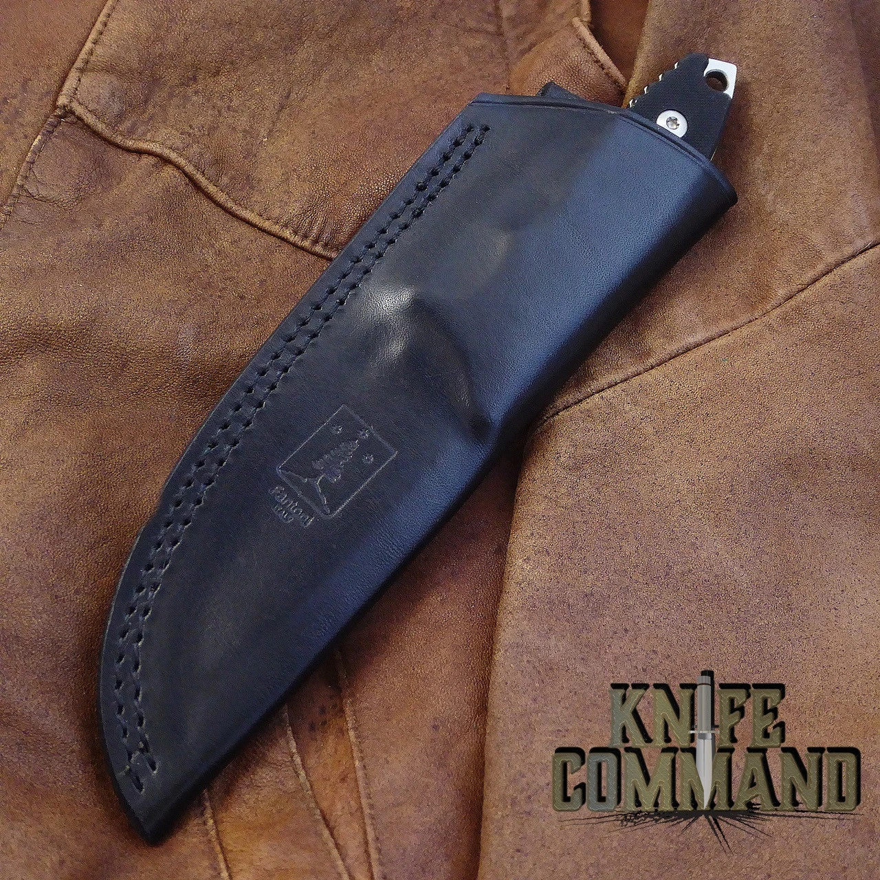 Fantoni HB Fixed Blade William Harsey Combat Tactical Knife S35VN Black Leather 5 Fantoni HB Fixed Blade William Harsey Combat Tactical Knife S35VN Black Leather - Image 3
