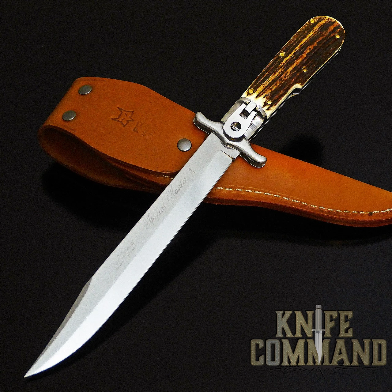 Fox Knives 648 Knife Stag Special Hunter Classic Boar Hunting Knife 3 Fox Knives 648 Knife Stag Special Hunter Classic Boar Hunting Knife