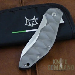 Fox Knives Jens Anso Titanium Framelock Flipper Knife FX-302 -Chic Knives Store FOX FX 302 CL 81396.1509743397.1280.1280