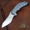 Fox Knives Jens Anso Titanium Framelock Flipper Knife FX-302 -Chic Knives Store FOX FX 302 90249.1509743397.1280.1280