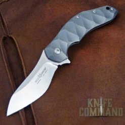 Fox Knives Jens Anso Titanium Framelock Flipper Knife FX-302