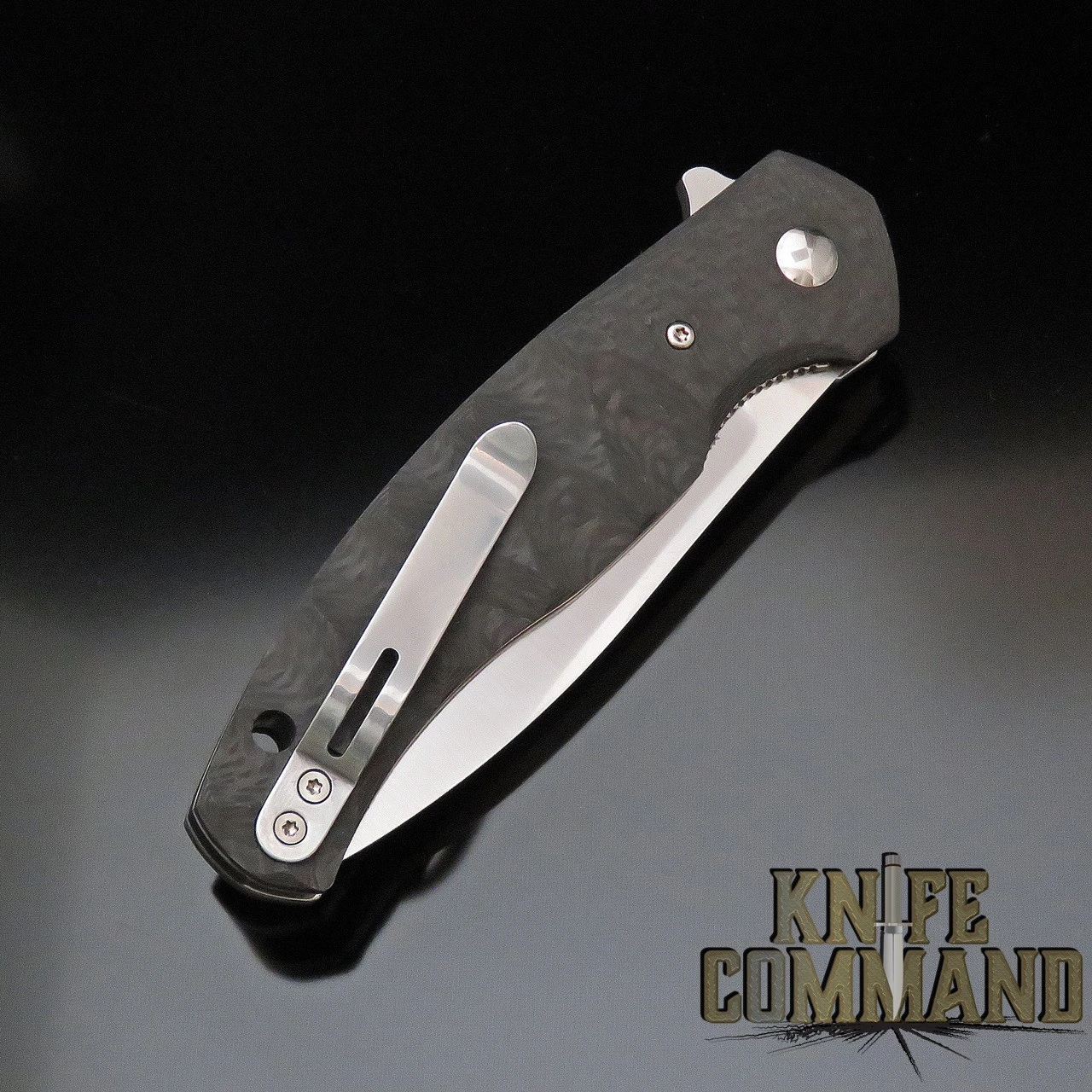 Fox Knives Jens Anso Ziggy Carbon Fiber Flipper Pocket Knife FX-308 CF 5 Fox Knives Jens Anso Ziggy Carbon Fiber Flipper Pocket Knife FX-308 CF - Image 3