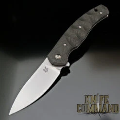 Fox Knives Jens Anso Ziggy Carbon Fiber Flipper Pocket Knife FX-308 CF