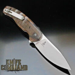 Fox Knives Jens Anso Ziggy Ziricote Wood Flipper Pocket Knife FX-308 ZW 6 Fox Knives Jens Anso Ziggy Ziricote Wood Flipper Pocket Knife FX-308 ZW -Chic Knives Store FOX FX 308 ZW BK 79699.1560213079.1280.1280