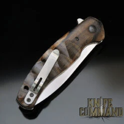 Fox Knives Jens Anso Ziggy Ziricote Wood Flipper Pocket Knife FX-308 ZW 7 Fox Knives Jens Anso Ziggy Ziricote Wood Flipper Pocket Knife FX-308 ZW -Chic Knives Store FOX FX 308 ZW CL 31706.1560213079.1280.1280