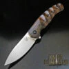 Fox Knives Jens Anso Ziggy Ziricote Wood Flipper Pocket Knife FX-308 ZW -Chic Knives Store FOX FX 308 ZW 44367.1560213079.1280.1280
