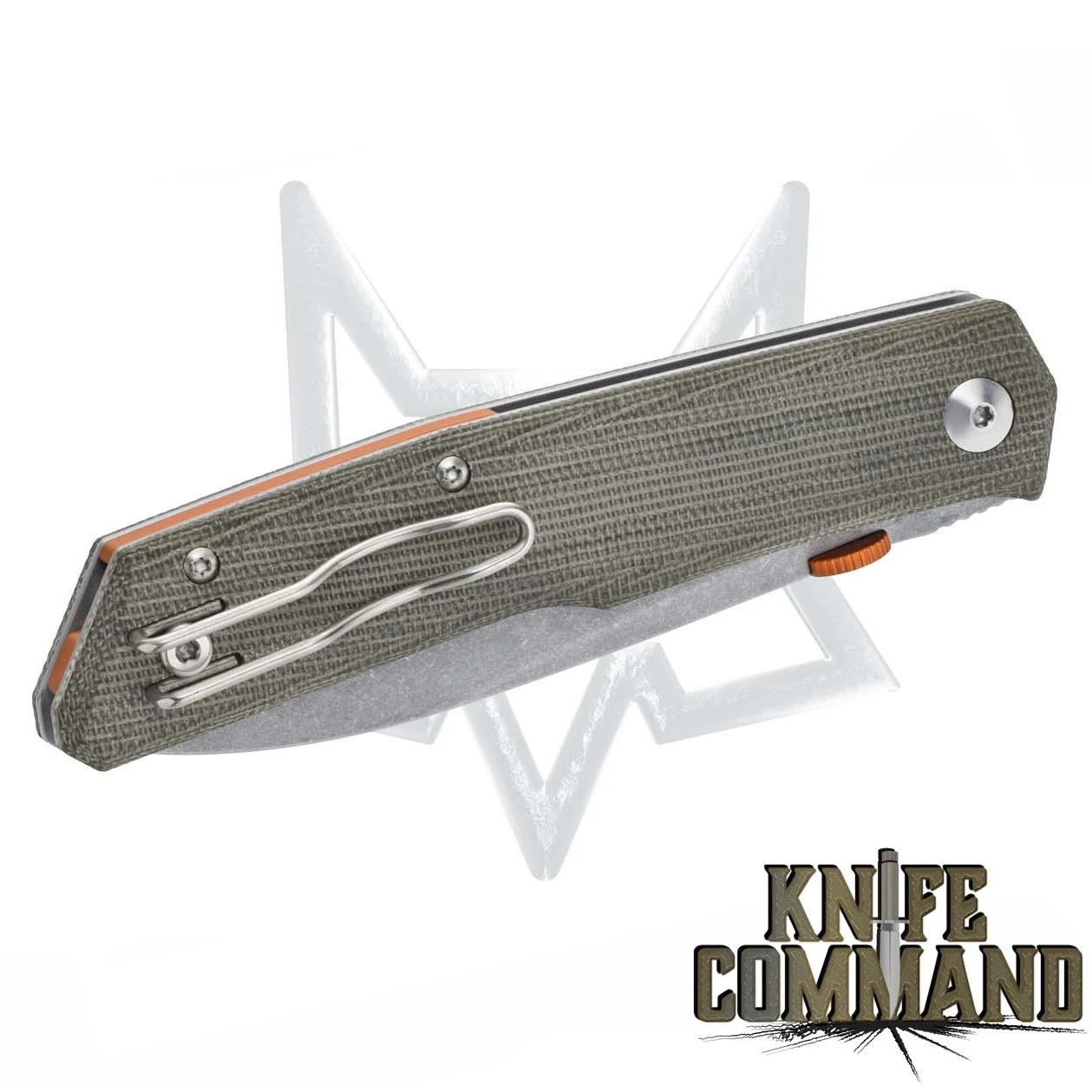 Fox Knives The Sicilian Bob Terzuola Natural Micarta BECUT Pocket Knife FX-525 MI 4 Fox Knives The Sicilian Bob Terzuola Natural Micarta BECUT Pocket Knife FX-525 MI - Image 2