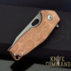 Fox Knives Voxnaes Suru FX-526LECOP Copper And Titanium CPM-20CV Folding Knife -Chic Knives Store FOX FX 526LECOP CL 75456.1620419798.1280.1280