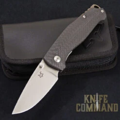 Fox Knives FX-528 Vox Tur Folding Knife Carbon Fiber Satin Blade