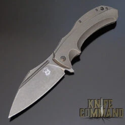 Fox Knives Bastinelli Shadow Titanium Elmax Steel Folding Knife FX-533Ti