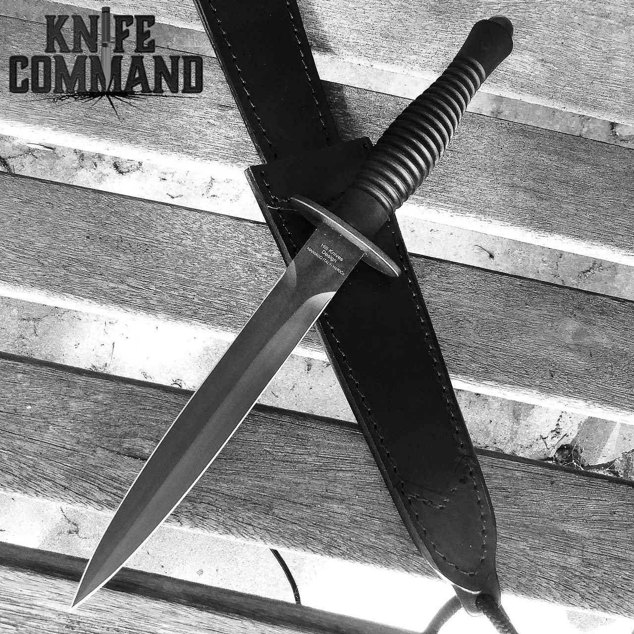 Fox Knives FX-592 AF Fairbairn Sykes Combat Dagger Knife PVD Aluminum 4 Fox Knives FX-592 AF Fairbairn Sykes Combat Dagger Knife PVD Aluminum - Image 2