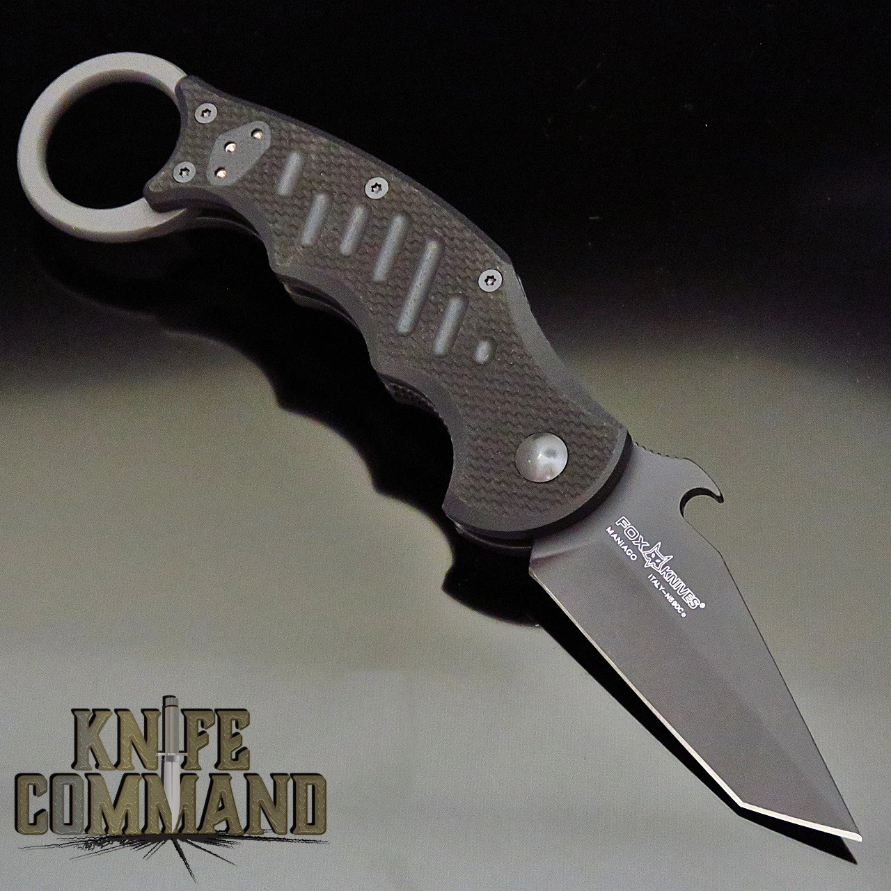 Fox Knives FX-597 Dart Folding Karambit Tanto Knife Black G10 - Emerson Wave Doug Marcaida 4 Fox Knives FX-597 Dart Folding Karambit Tanto Knife Black G10 - Emerson Wave Doug Marcaida - Image 2