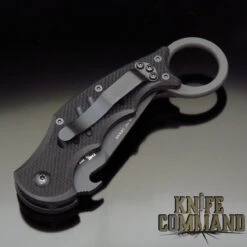 Fox Knives FX-597 Dart Folding Karambit Tanto Knife Black G10 - Emerson Wave Doug Marcaida 7 Fox Knives FX-597 Dart Folding Karambit Tanto Knife Black G10 - Emerson Wave Doug Marcaida -Chic Knives Store FOX FX 597 CL 24638.1593631612.1280.1280