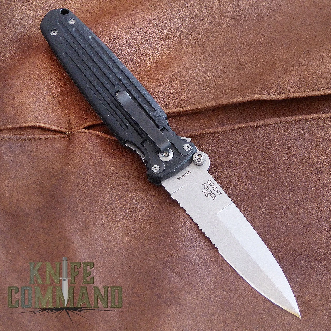 Gerber Applegate Fairbairn Covert Double Bevel Knife, Satin, 154CM, 05785 4 Gerber Applegate Fairbairn Covert Double Bevel Knife, Satin, 154CM, 05785 - Image 2