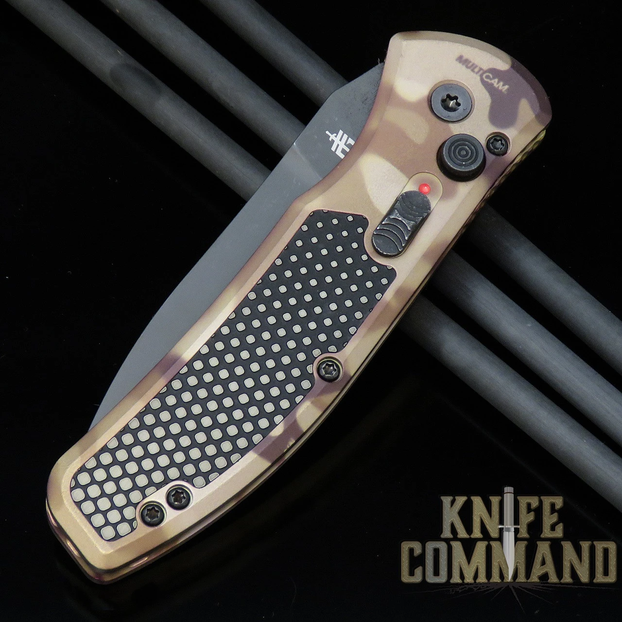 Gerber Empower MultiCam® Arid™ Automatic Knife, Black Serrated CPM-S30V, 30-001621 5 Gerber Empower MultiCam® Arid™ Automatic Knife, Black Serrated CPM-S30V, 30-001621 - Image 3