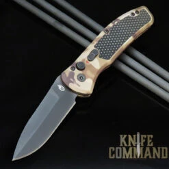 Gerber Empower MultiCam® Arid™ Automatic Knife, Black Serrated CPM-S30V, 30-001621