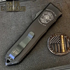 Guardian Tactical Recon Elite Tanto OTF Automatic Knife Black Elmax 103221 -Chic Knives Store GTRE103121 CL KC 09265.1689096261.1280.1280