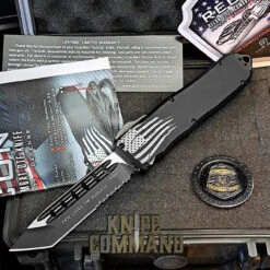 Guardian Tactical Recon Elite Tanto Serr OTF Automatic Knife Black Elmax 103222 10 Guardian Tactical Recon Elite Tanto Serr OTF Automatic Knife Black Elmax 103222 -Chic Knives Store GTRE103222 ALL KC 03005.1689101916.1280.1280