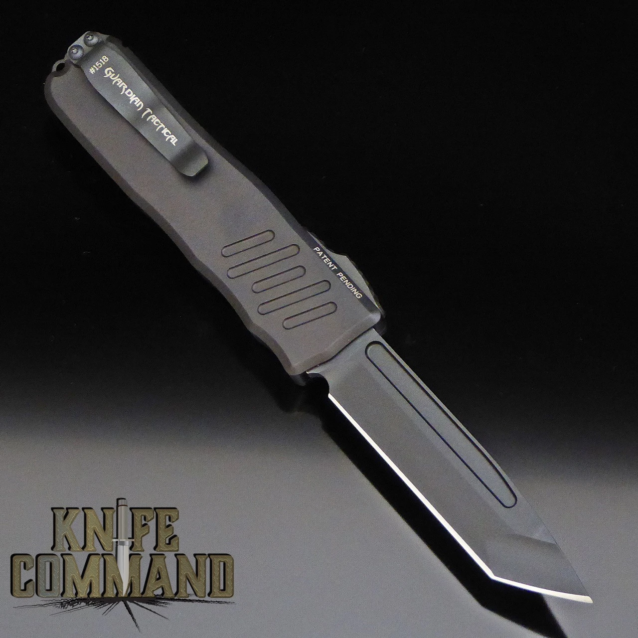 Guardian Tactical Recon-035 Tanto OTF Automatic Knife All Black Tactical 93121 4 Guardian Tactical Recon-035 Tanto OTF Automatic Knife All Black Tactical 93121 - Image 2