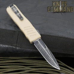Guardian Tactical Recon-035 OTF Automatic Knife Desert Tan Black Stonewash 97611 -Chic Knives Store GUARDIAN TACTICAL RECON 035 97611 1 BK 51264.1586389177.1280.1280