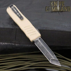 Guardian Tactical Recon-035 OTF Automatic Knife Desert Tan Tanto Black Stonewash 97621 -Chic Knives Store GUARDIAN TACTICAL RECON 035 97621 BK 56829.1586396745.1280.1280