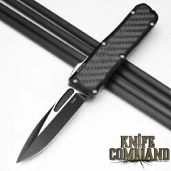Guardian Tactical Recon-035 OTF Carbon Fiber Elmax Automatic Knife Two-Tone Tactical 92211