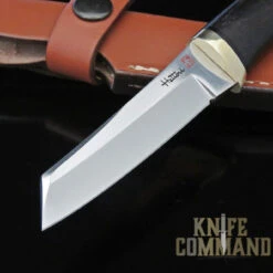 Hattori Knives Model 3717 Tanto Bird & Trout Ebony Hunting Knife -Chic Knives Store HATTORI 3717 BLD 95952.1553024520.1280.1280