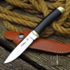 Hattori Knives Model 3718 Utility Hunter Ebony Hunting Knife -Chic Knives Store HATTORI 3718 79464.1589240253.1280.1280