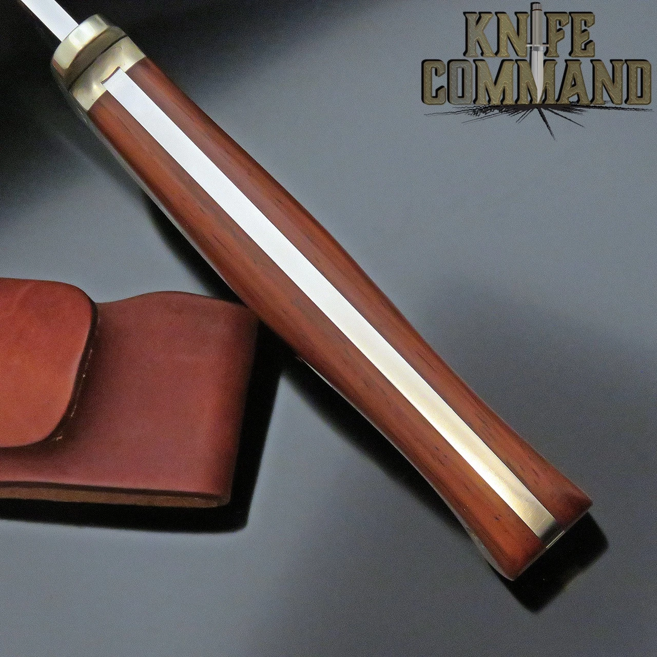 Hattori Knives Ichiro Hattori SAN-1 80 Year Limited Edition Fighter Knife 7" Blade 7 Hattori Knives Ichiro Hattori SAN-1 80 Year Limited Edition Fighter Knife 7" Blade - Image 5