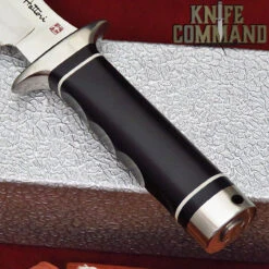 Hattori Knives TV-3 Black Micarta S.O.G. Style Vietnam Fighter Knife 6-1/4" Blade 9 Hattori Knives TV-3 Black Micarta S.O.G. Style Vietnam Fighter Knife 6-1/4" Blade -Chic Knives Store HATTORI TV3 HDL 38226.1594594849.1280.1280