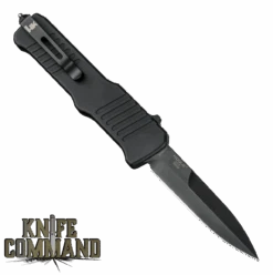 HK Incursion OTF Automatic: 3.9" Bayonet Blade - Black PVD Finish, Matte Black Aluminum Frame 54096 5 HK Incursion OTF Automatic: 3.9" Bayonet Blade - Black PVD Finish, Matte Black Aluminum Frame 54096 -Chic Knives Store HK 54096 INCURSION WEB BK 16766.1590044646.1280.1280