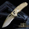 Hogue Knives Sig Sauer K320A M17 Coyote Tan ABLE Lock Manual Folder 3.5" Drop Point Blade - Coyote PVD Finish, Poly Frame Knife 36373 -Chic Knives Store HOGUE 36373 SIG K320A TAN 30202.1622756376.1280.1280