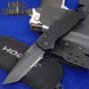 Hogue Knives Ballista I Automatic Folder: 3.5" Tanto Point Partially Serrated Blade Black Cerakote Finish, Matte Black Aluminum Frame #64120 1 Hogue Knives Ballista I Automatic Folder: 3.5" Tanto Point Partially Serrated Blade Black Cerakote Finish, Matte Black Aluminum Frame #64120 -Chic Knives Store HOGUE BALLISTA 64120 15489.1653040305.1280.1280