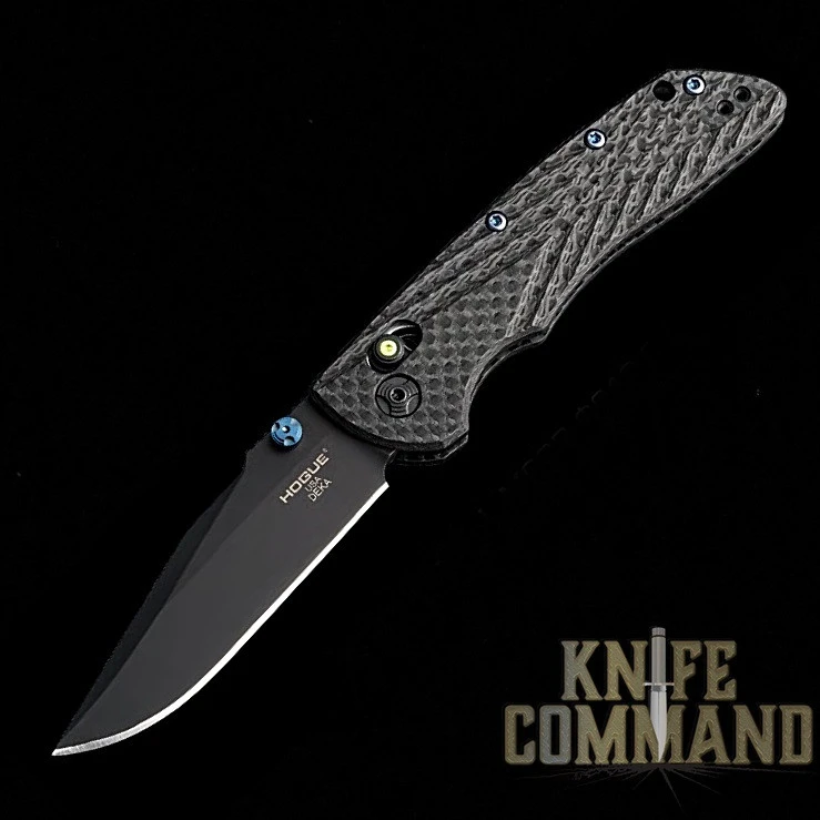 Hogue Knives Collectors Series Deka Carbon Fiber ABLE Lock Manual Folder 3.25" 20cv Clip Point Blade Knife 24299-LIM 3 Hogue Knives Collectors Series Deka Carbon Fiber ABLE Lock Manual Folder 3.25" 20cv Clip Point Blade Knife 24299-LIM