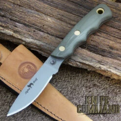 Knives Of Alaska Alpha Wolf D2 OD G-10 Hunting Knife 00330FG