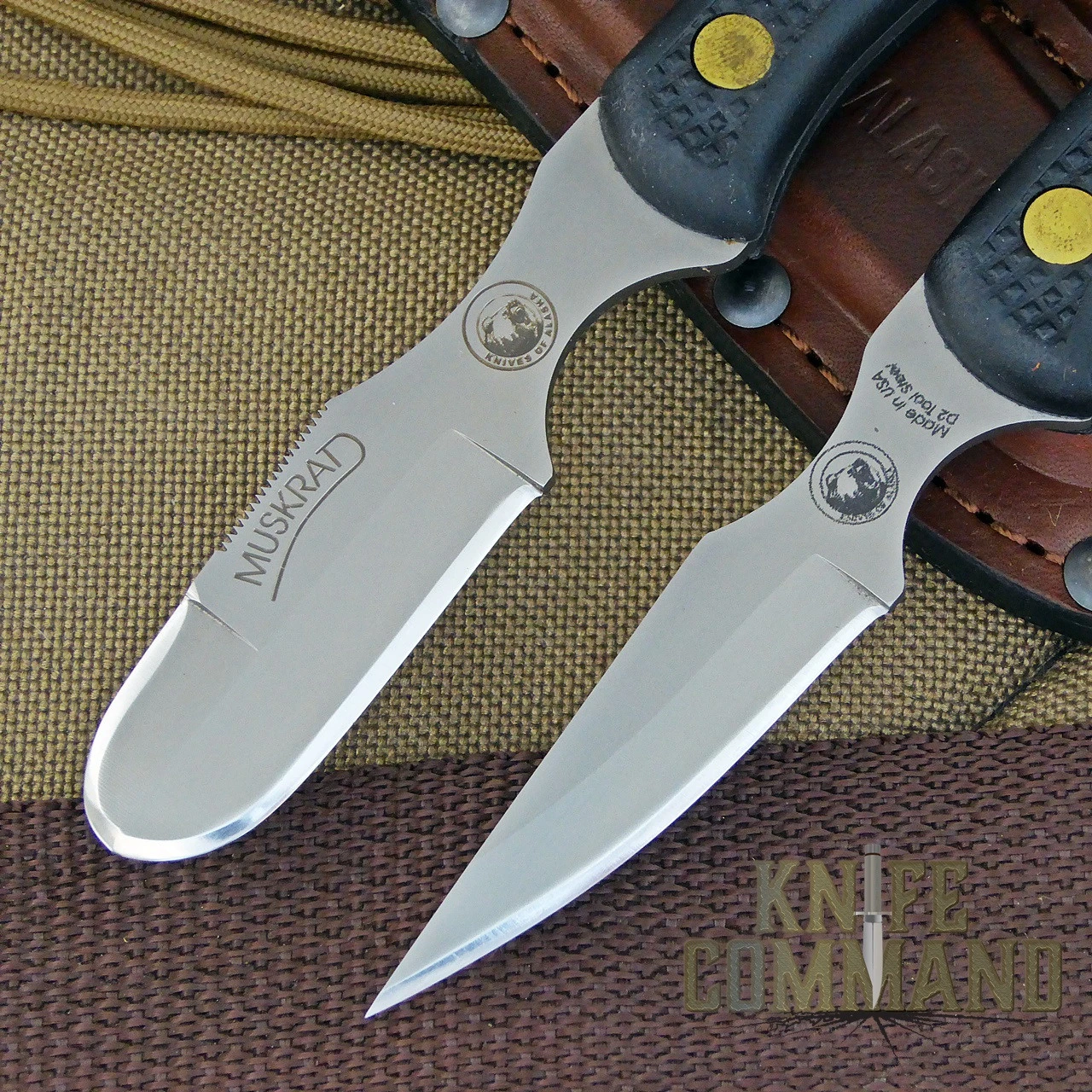 Knives Of Alaska Muskrat Cub Bear Suregrip Hunting Knife Combo 00095FG 5 Knives Of Alaska Muskrat Cub Bear Suregrip Hunting Knife Combo 00095FG - Image 3