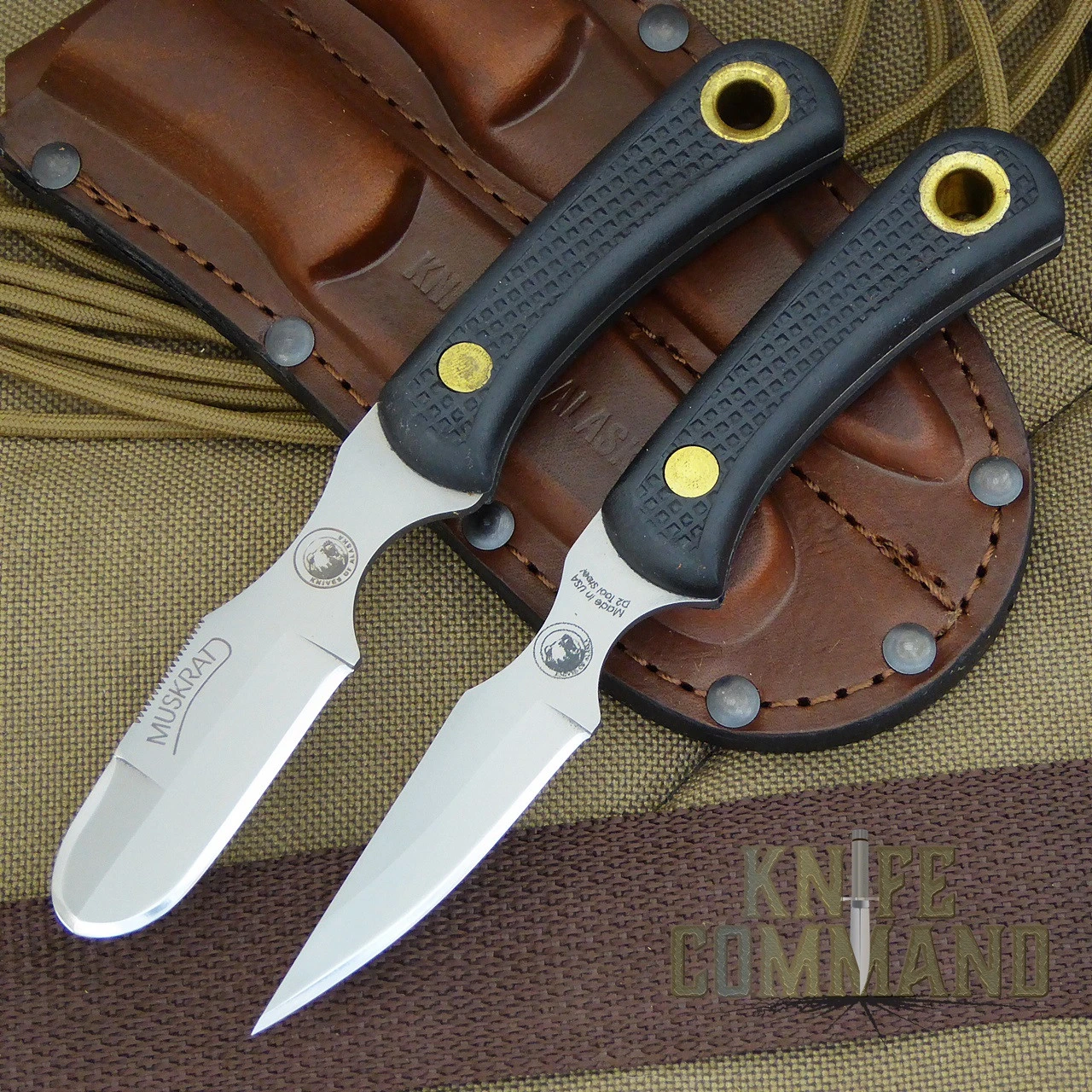 Knives Of Alaska Muskrat Cub Bear Suregrip Hunting Knife Combo 00095FG 3 Knives Of Alaska Muskrat Cub Bear Suregrip Hunting Knife Combo 00095FG